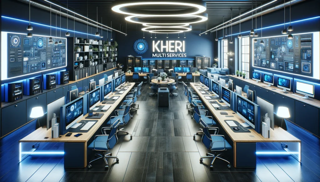 Bienvenue chez KheriMultiServices, votre expert en solutions informatiques personnalisées, dédié à sécuriser, optimiser et transformer votre environnement numérique.
