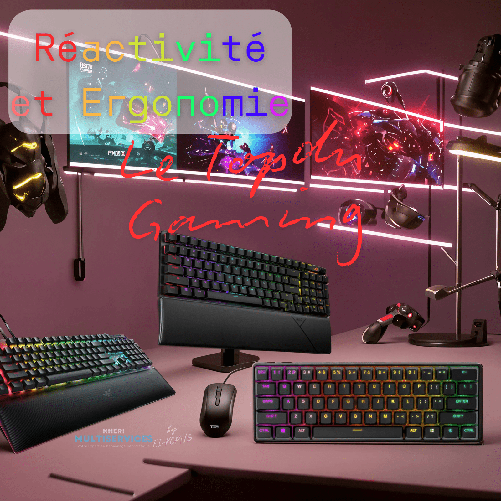 Les 3 Meilleurs Claviers Gaming de 2024 pour Booster Votre Expérience de Jeu